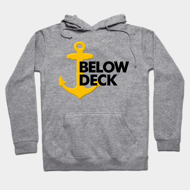 Below Deck Yellow Hoodie by bianbagus